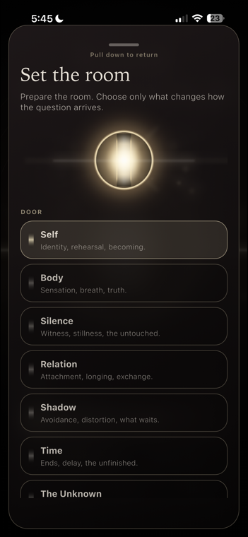 Personal Chamber in Tone Threshold
